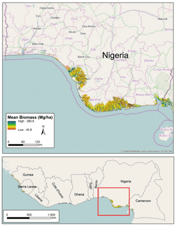 Nigeria map