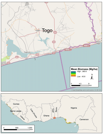 Togo map